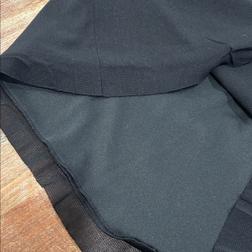 Vivienne Tam Vintage Black Knee-Length Mesh Skirt - Picture 5 of 5